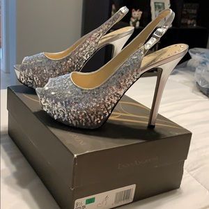 Sling-back Heels